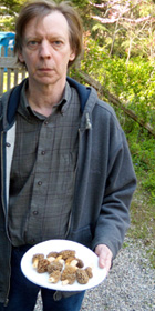 Bob with morels